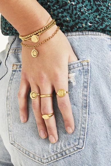 Ring Sunny Vibes Silber Edelstahl One size h5 Bild3